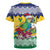 Personalized Saint Vincent and the Grenadines Christmas Rugby Jersey Santa Vincent Parrot - Wonder Print Shop