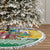 Saint Vincent and the Grenadines Christmas Tree Skirt Santa Vincent Parrot - Wonder Print Shop