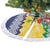 Saint Vincent and the Grenadines Christmas Tree Skirt Santa Vincent Parrot - Wonder Print Shop