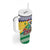 Saint Vincent and the Grenadines Christmas Tumbler With Handle Santa Vincent Parrot - Wonder Print Shop