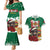 Morocco Christmas Couples Matching Mermaid Dress and Hawaiian Shirt Santa Lion With Rose Xmas Vibe - Wonder Print Shop