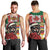 Morocco Christmas Men Tank Top Santa Lion With Rose Xmas Vibe - Wonder Print Shop