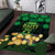 Ireland St Patrick's Day Area Rug Irish Shamrocks Leprechaun