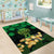 Ireland St Patrick's Day Area Rug Irish Shamrocks Leprechaun