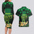 Ireland St Patrick's Day Couples Matching Long Sleeve Bodycon Dress and Hawaiian Shirt Irish Shamrocks Leprechaun