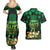 Ireland St Patrick's Day Couples Matching Summer Maxi Dress and Hawaiian Shirt Irish Shamrocks Leprechaun