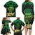 Ireland St Patrick's Day Family Matching Long Sleeve Bodycon Dress and Hawaiian Shirt Irish Shamrocks Leprechaun - Wonder Print Shop