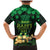 Ireland St Patrick's Day Family Matching Mermaid Dress and Hawaiian Shirt Irish Shamrocks Leprechaun - Wonder Print Shop