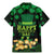 Ireland St Patrick's Day Family Matching Mermaid Dress and Hawaiian Shirt Irish Shamrocks Leprechaun - Wonder Print Shop