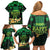 Ireland St Patrick's Day Family Matching Off Shoulder Short Dress and Hawaiian Shirt Irish Shamrocks Leprechaun - Wonder Print Shop