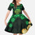 Ireland St Patrick's Day Family Matching Puletasi and Hawaiian Shirt Irish Shamrocks Leprechaun