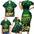 Ireland St Patrick's Day Family Matching Short Sleeve Bodycon Dress and Hawaiian Shirt Irish Shamrocks Leprechaun - Wonder Print Shop