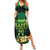 Ireland St Patrick's Day Family Matching Summer Maxi Dress and Hawaiian Shirt Irish Shamrocks Leprechaun - Wonder Print Shop