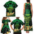 Ireland St Patrick's Day Family Matching Tank Maxi Dress and Hawaiian Shirt Irish Shamrocks Leprechaun - Wonder Print Shop