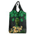 Ireland St Patrick's Day Grocery Bag Irish Shamrocks Leprechaun