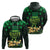 Ireland St Patrick's Day Hoodie Irish Shamrocks Leprechaun - Wonder Print Shop