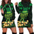 Ireland St Patrick's Day Hoodie Dress Irish Shamrocks Leprechaun - Wonder Print Shop