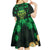 Ireland St Patrick's Day Kid Short Sleeve Dress Irish Shamrocks Leprechaun - Wonder Print Shop