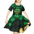 Ireland St Patrick's Day Kid Short Sleeve Dress Irish Shamrocks Leprechaun - Wonder Print Shop