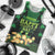 Ireland St Patrick's Day Men Tank Top Irish Shamrocks Leprechaun