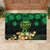 Ireland St Patrick's Day Rubber Doormat Irish Shamrocks Leprechaun - Wonder Print Shop