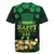 Ireland St Patrick's Day Rugby Jersey Irish Shamrocks Leprechaun