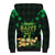 Ireland St Patrick's Day Sherpa Hoodie Irish Shamrocks Leprechaun - Wonder Print Shop