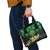 Ireland St Patrick's Day Shoulder Handbag Irish Shamrocks Leprechaun - Wonder Print Shop