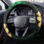 Ireland St Patrick's Day Steering Wheel Cover Irish Shamrocks Leprechaun - Wonder Print Shop