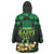 Ireland St Patrick's Day Wearable Blanket Hoodie Irish Shamrocks Leprechaun