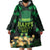 Ireland St Patrick's Day Wearable Blanket Hoodie Irish Shamrocks Leprechaun