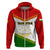 Tajikistan Football Zip Hoodie Come On Tadzhikistan - Wonder Print Shop