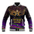 Mardi Gras 2024 Baseball Jacket Carnival Mask Special Version - Wonder Print Shop