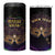 Personalized Mardi Gras 4 in 1 Can Cooler Tumbler Carnival Mask Special Version - Wonder Print Shop