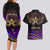 Mardi Gras 2024 Couples Matching Long Sleeve Bodycon Dress and Hawaiian Shirt Carnival Mask Special Version - Wonder Print Shop