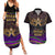 Mardi Gras 2024 Couples Matching Summer Maxi Dress and Hawaiian Shirt Carnival Mask Special Version - Wonder Print Shop