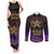 Mardi Gras 2024 Couples Matching Tank Maxi Dress and Long Sleeve Button Shirt Carnival Mask Special Version - Wonder Print Shop