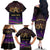 Mardi Gras 2024 Family Matching Off Shoulder Long Sleeve Dress and Hawaiian Shirt Carnival Mask Special Version - Wonder Print Shop