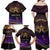 Mardi Gras 2024 Family Matching Off Shoulder Maxi Dress and Hawaiian Shirt Carnival Mask Special Version - Wonder Print Shop