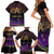 Mardi Gras 2024 Family Matching Short Sleeve Bodycon Dress and Hawaiian Shirt Carnival Mask Special Version - Wonder Print Shop