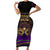 Mardi Gras 2024 Family Matching Short Sleeve Bodycon Dress and Hawaiian Shirt Carnival Mask Special Version - Wonder Print Shop