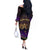 Mardi Gras 2024 Off The Shoulder Long Sleeve Dress Carnival Mask Special Version - Wonder Print Shop