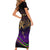 Mardi Gras 2024 Short Sleeve Bodycon Dress Carnival Mask Special Version - Wonder Print Shop