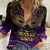 Mardi Gras 2024 Women Casual Shirt Carnival Mask Special Version - Wonder Print Shop