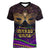 Mardi Gras 2024 Women V Neck T Shirt Carnival Mask Special Version - Wonder Print Shop