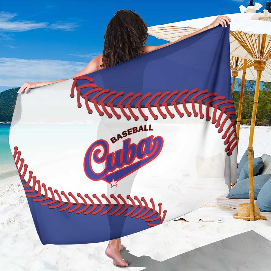 Custom Baseball Cuba 2025 Sarong Cuba Powerhouse of Baseball