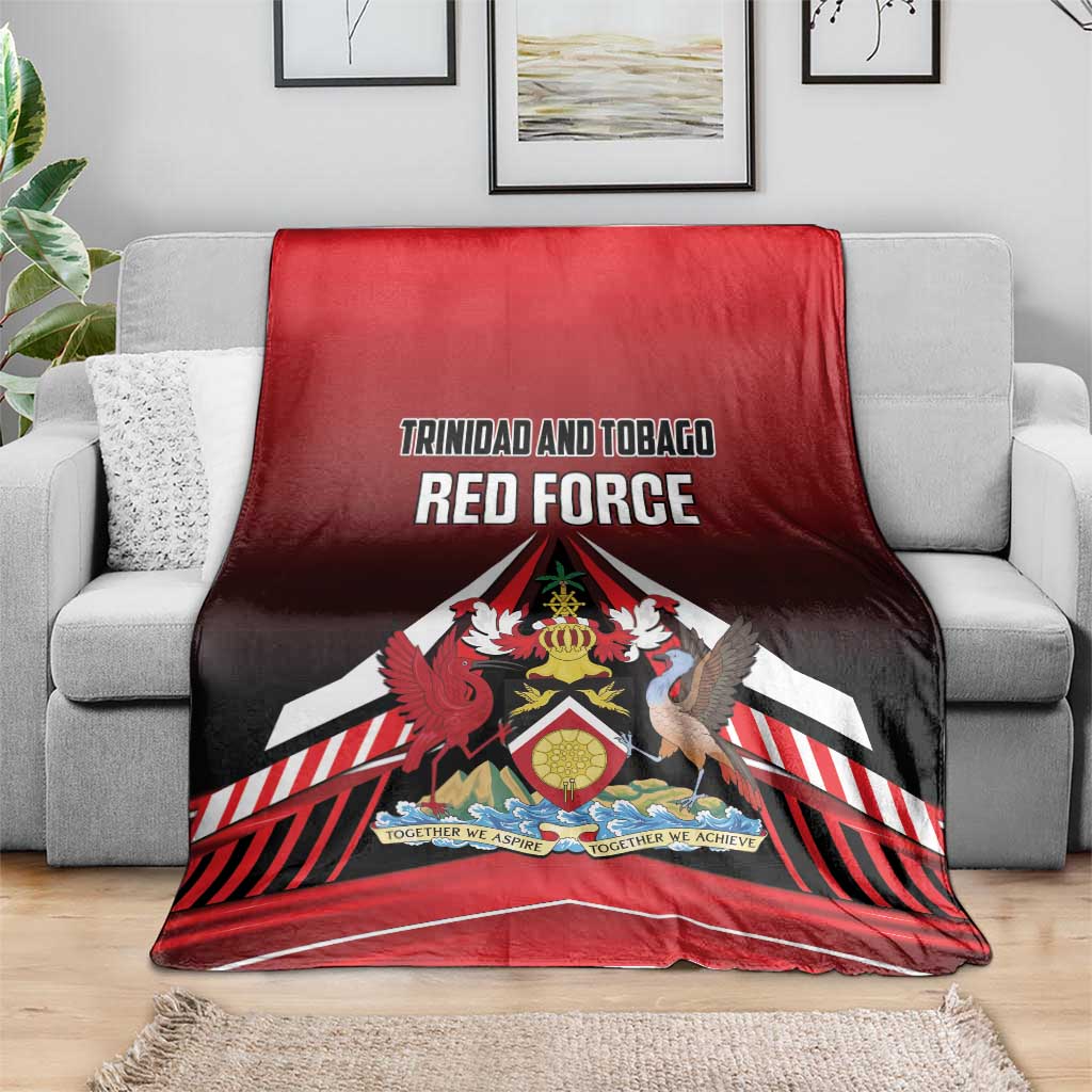 Custom Cricket Trinidad and Tobago Red Force Blanket Go Champion