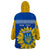 personalised-ukraine-wearable-blanket-hoodie-ukrainian-coat-of-ams-with-sunflower