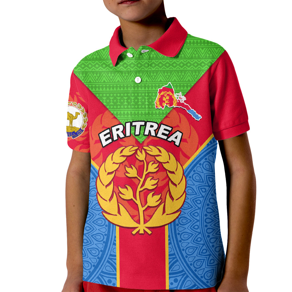 eritrea-kid-polo-shirt-eritrean-emblem-flag-mix-african-pattern