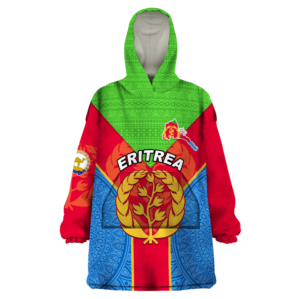 eritrea-wearable-blanket-hoodie-eritrean-emblem-flag-mix-african-pattern